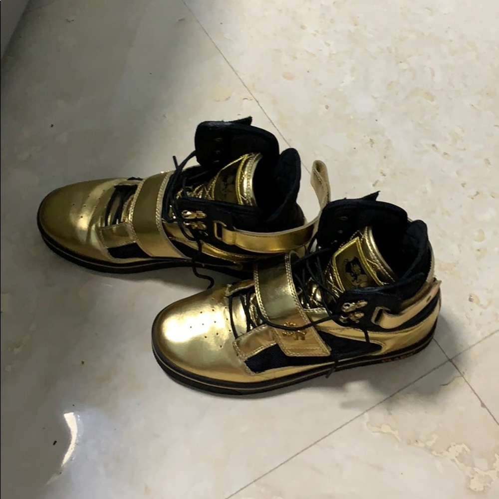 Vladofootwear Gold and Black Shoe! GREAT QUALITY